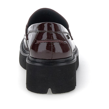 Mocassini Donna Vernice Bordeaux - MARIO SPATARELLA