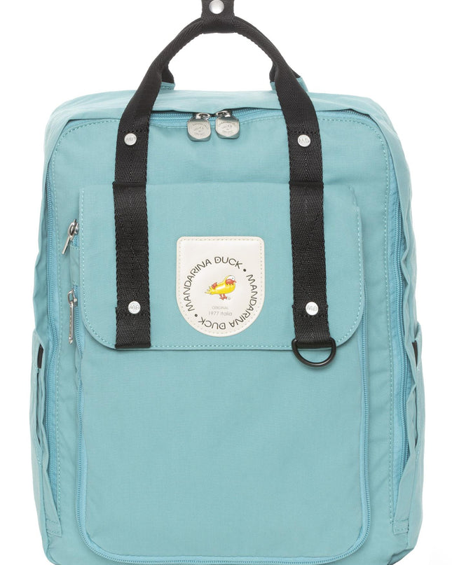 Zaino Porta Computer Tessuto Turchese - MARIO SPATARELLA