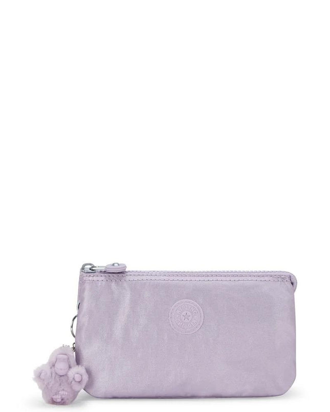 Kipling Trousse Multitasche in Tessuto Metallic Lilac - MARIO SPATARELLA