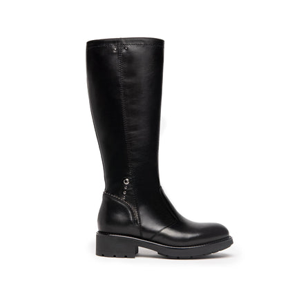 Nero Giardini Stivali Donna Pelle Nera - MARIO SPATARELLA