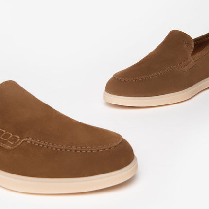 Nero Giardini Mocassini Uomo in Camoscio Malto - MARIO SPATARELLA