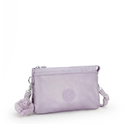 Kipling Borsetta Donna Tracolla Metallic Lilac RIRI LILAC METALLIC Kipling