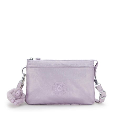 Kipling Borsetta Donna Tracolla Metallic Lilac RIRI LILAC METALLIC Kipling