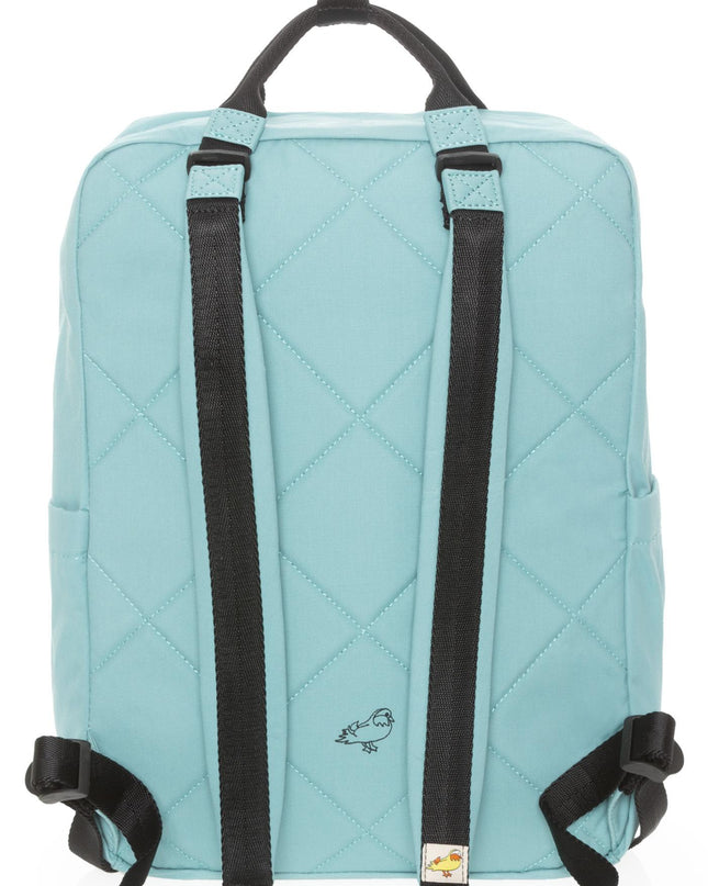 Zaino Porta Computer Tessuto Turchese - MARIO SPATARELLA