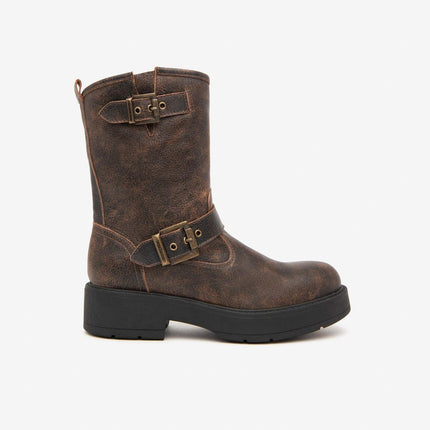 Nero Giardini Stivaletti Donna in Pelle Marrone - MARIO SPATARELLA