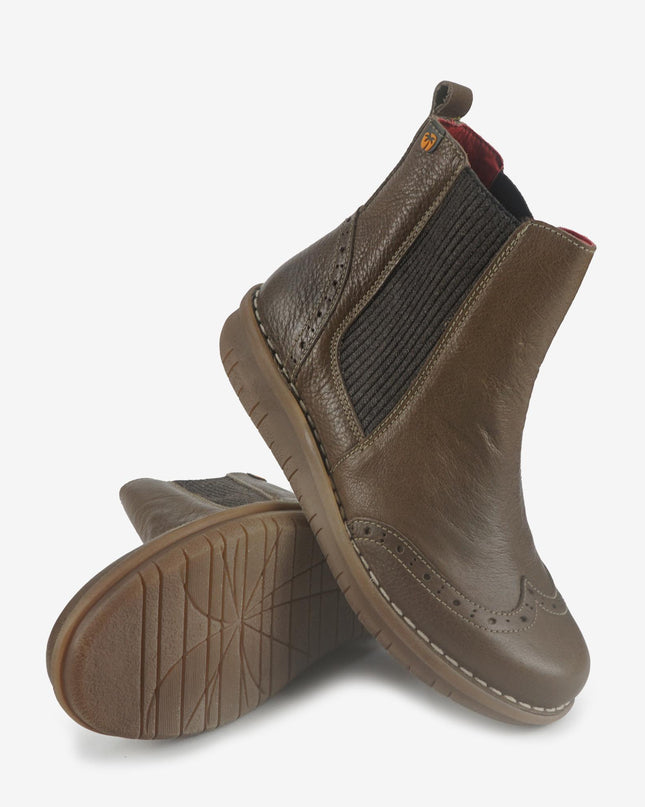 Beatles Donna Pelle Taupe - MARIO SPATARELLA