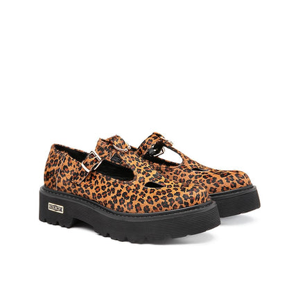 Pump Cult con Occhielli in Cavallino Leopard - MARIO SPATARELLA