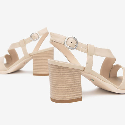 Nero Giardini Sandali con Tacco in Pelle Lino - MARIO SPATARELLA