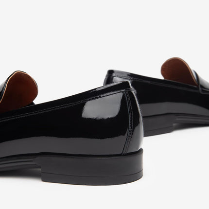 Nero Giardini Mocassini Uomo in Vernice Nera - MARIO SPATARELLA