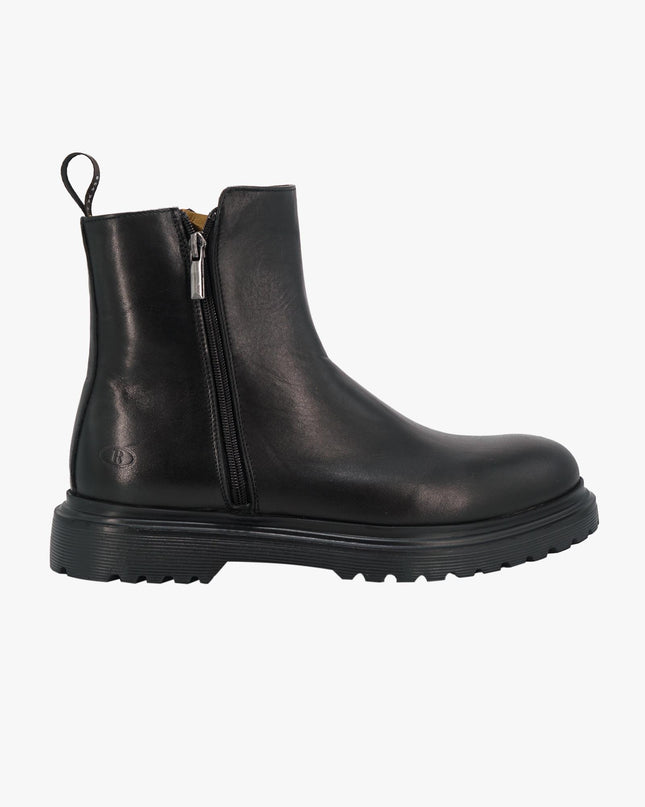 Stivaletti Uomo in Pelle Nera - MARIO SPATARELLA