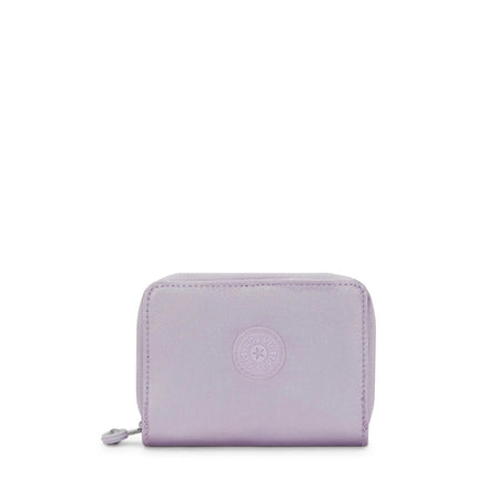 Kipling Portafogli Donna Multitasche in Tessuto Metallic Lilac MONEY LOVE LILIAC METALLIC Kipling