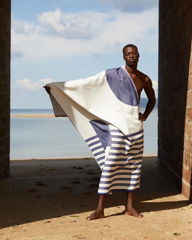 Telo Mare Collegabile in Cotone Biologico - MARIO SPATARELLA