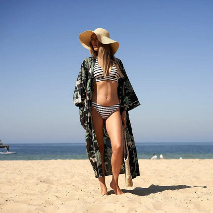 Kimono Caftano in Cotone - MARIO SPATARELLA