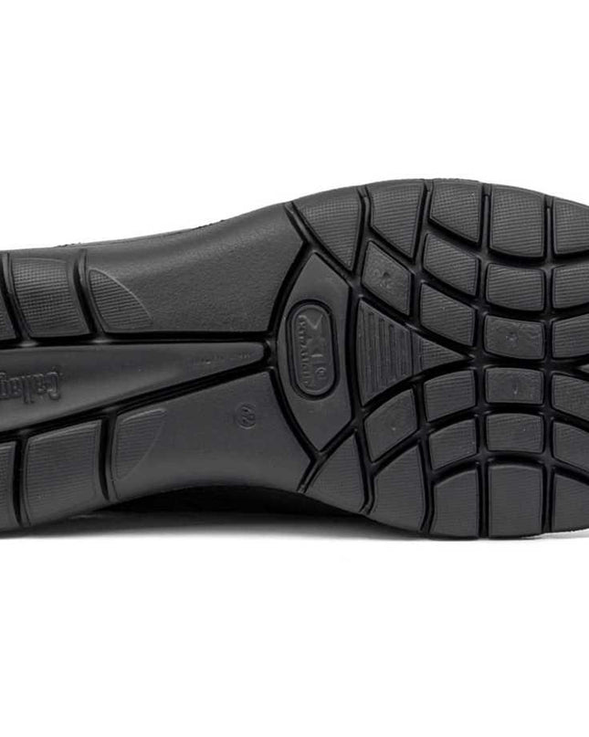 Francesina Uomo Pelle Nero - MARIO SPATARELLA