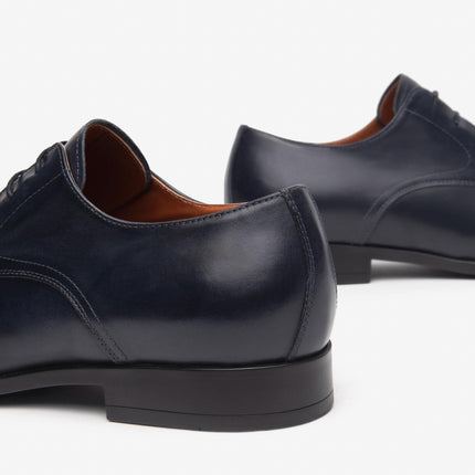 Nero Giardini Francesina Derby Liscio Uomo in Pelle Blu - MARIO SPATARELLA