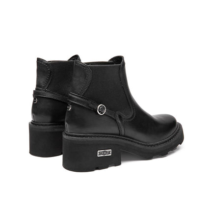 Stivaletti Cult Donna Chelsea in Pelle Nero - MARIO SPATARELLA