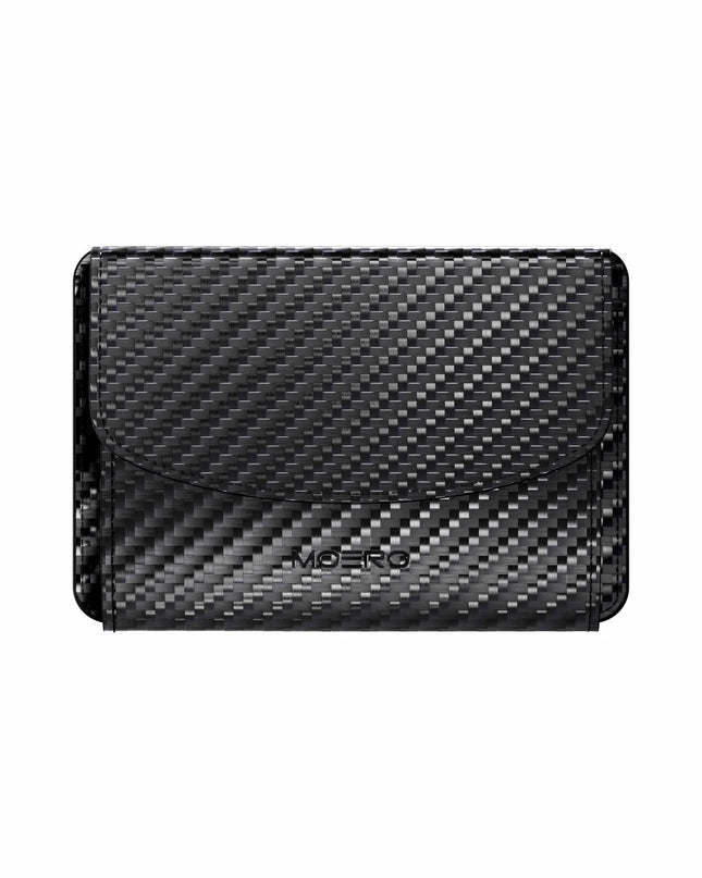 Moero M2 Pocket Coins Carbon Portafoglio Slim - MARIO SPATARELLA