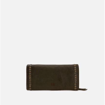 Biba Portafogli Donna Lungo con Portamonete in Pelle Marrone - MARIO SPATARELLA