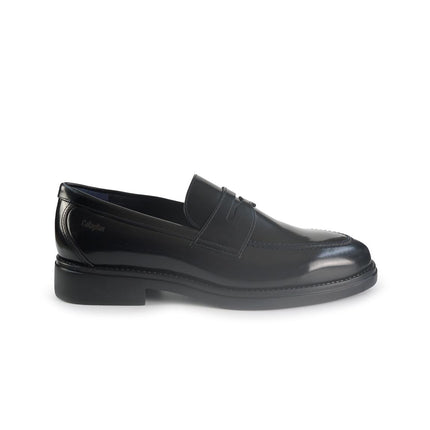 Callaghan Mocassini Uomo in Pelle Spazzolata Blu - MARIO SPATARELLA