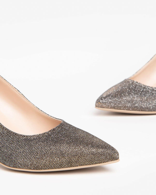 Nero Giardini Decollete Donna in Tessuto Rame - MARIO SPATARELLA