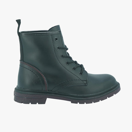 Anfibi Donna in Pelle Nara - MARIO SPATARELLA