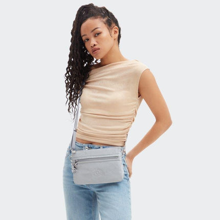 Borsetta Donna Tracolla Metallic Argento - MARIO SPATARELLA