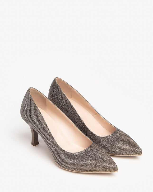 Nero Giardini Decollete Donna in Tessuto Rame - MARIO SPATARELLA