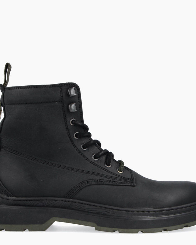 Anfibi Uomo Pelle Nera - MARIO SPATARELLA