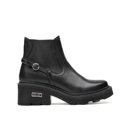 Stivaletti Cult Donna Chelsea in Pelle Nero - MARIO SPATARELLA