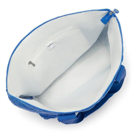 Kipling Borsone Shopper Viaggio Fantasia Blu - MARIO SPATARELLA