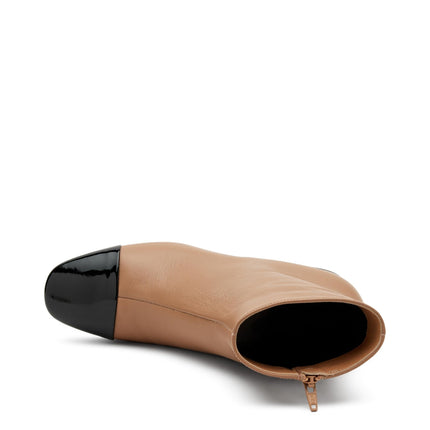 Stivaletti Donna Pelle Bicolore - MARIO SPATARELLA