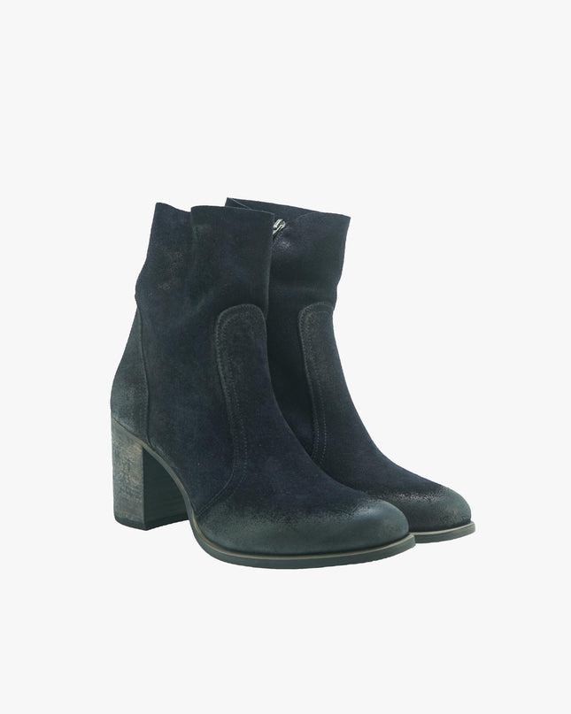 Stivaletti Donna in Camoscio Blu - MARIO SPATARELLA