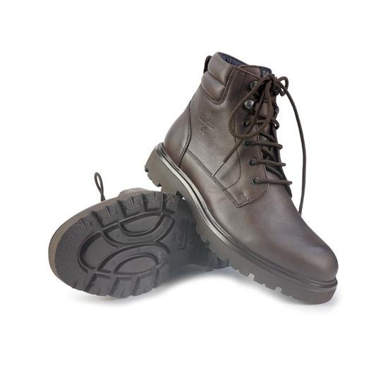 Stivaletti Alti Lacci Uomo Moro - MARIO SPATARELLA