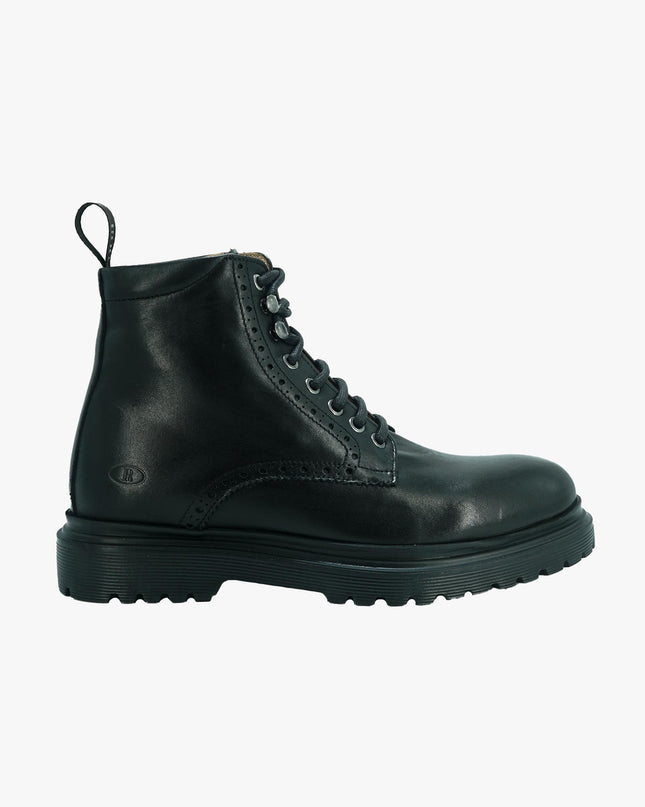 Stivaletti Uomo in Pelle Nera - MARIO SPATARELLA