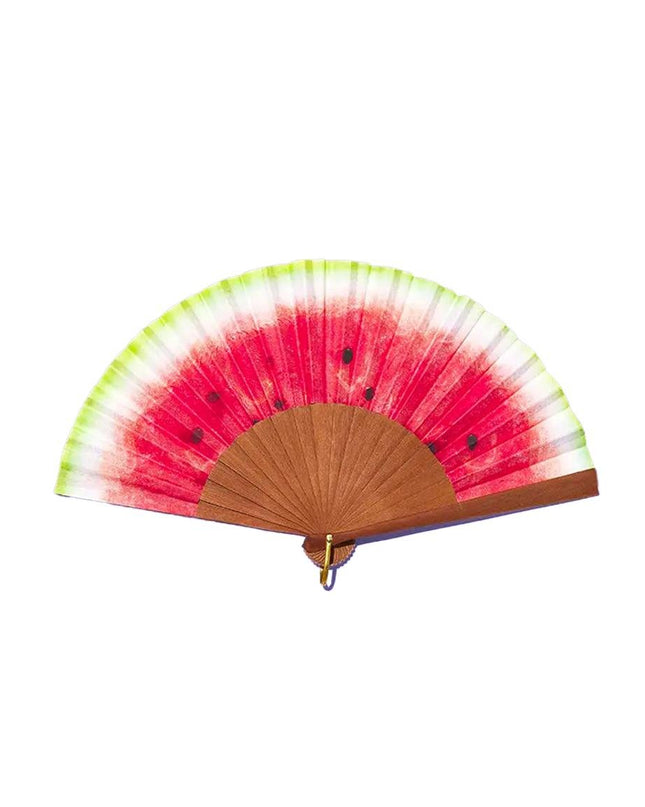 Ventaglio in Legno e Cotone - MARIO SPATARELLA