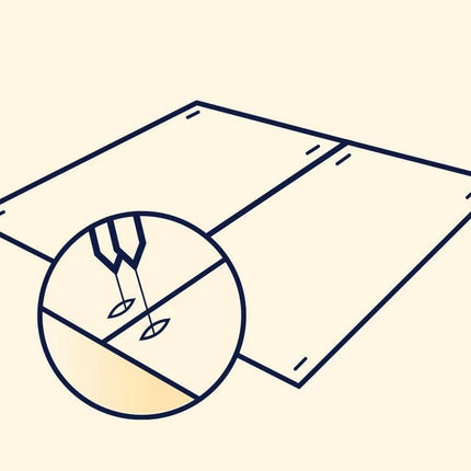 Telo Mare Collegabile in Cotone Biologico - MARIO SPATARELLA