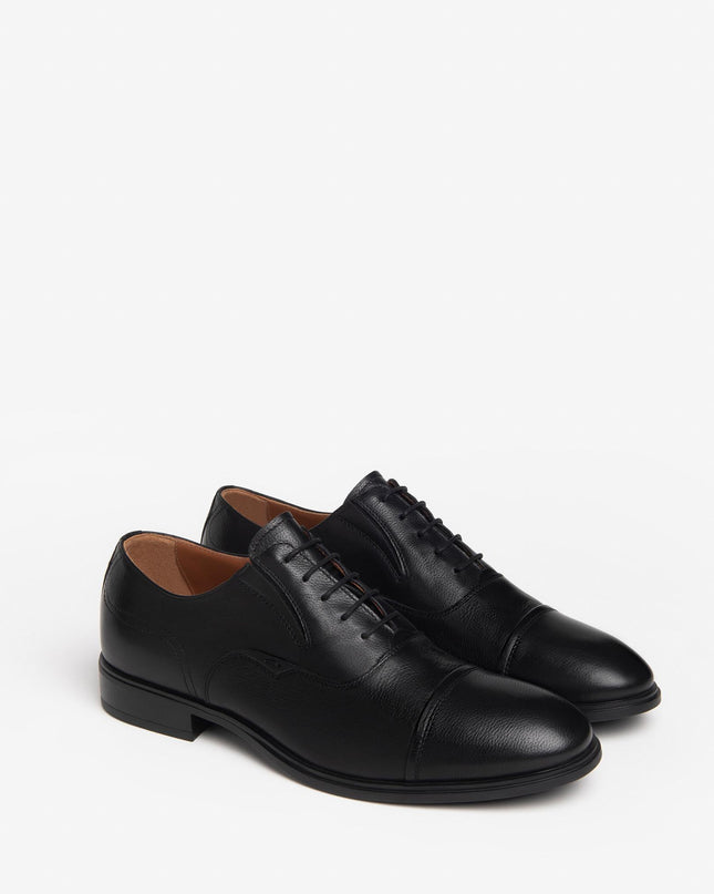 Nero Giardini Francesine Uomo in Pelle Nero - MARIO SPATARELLA