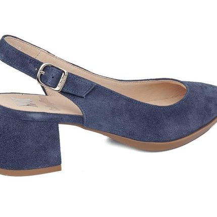 Decolletè Chanel in Pelle Camoscio Blu - MARIO SPATARELLA