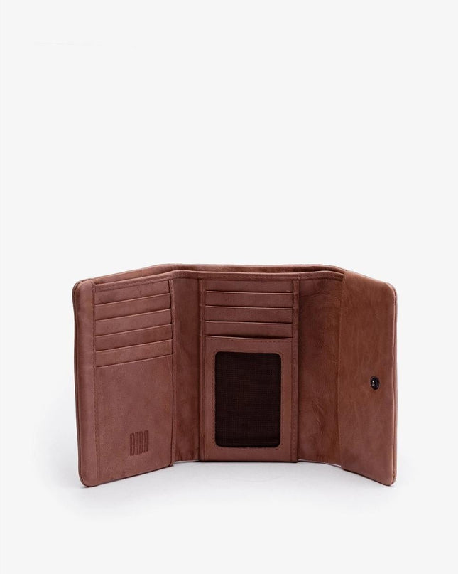 Biba Portafoglio in Pelle Taupe con Portamonete - MARIO SPATARELLA