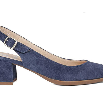 Decolletè Chanel in Pelle Camoscio Blu - MARIO SPATARELLA