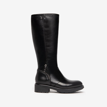 Nero Giardini Stivali Donna Pelle Nera - MARIO SPATARELLA