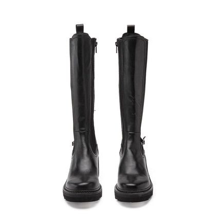 Stivali Cult Donna in Pelle Nero - MARIO SPATARELLA