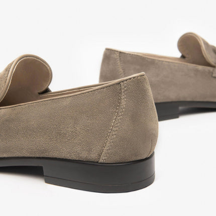 Nero Giardini Mocassini Uomo in Camoscio Talpa - MARIO SPATARELLA