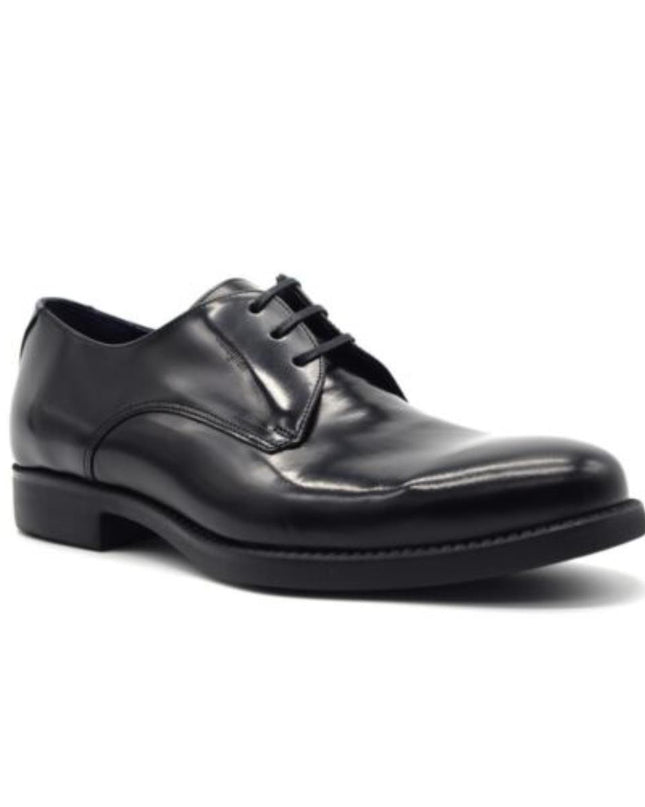 Francesina Uomo Elegante in Pelle Nero - MARIO SPATARELLA