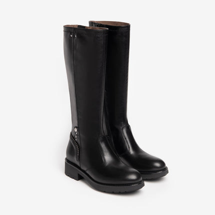 Nero Giardini Stivali Donna Pelle Nera - MARIO SPATARELLA