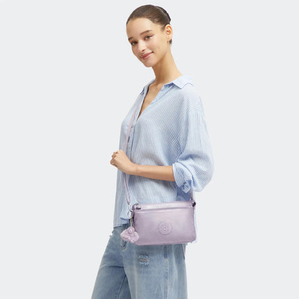 Kipling Borsetta Donna Tracolla Metallic Lilac RIRI LILAC METALLIC Kipling