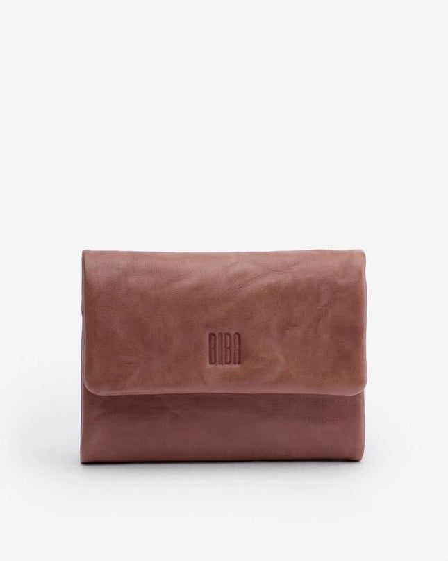 Biba Portafoglio in Pelle Taupe con Portamonete - MARIO SPATARELLA