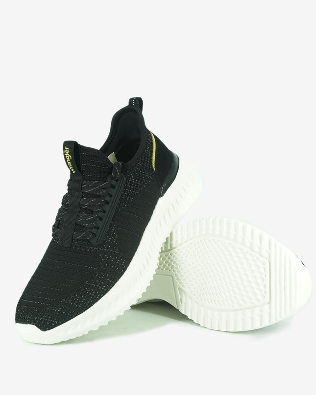 Sneakers Nera Slip On Uomo - MARIO SPATARELLA