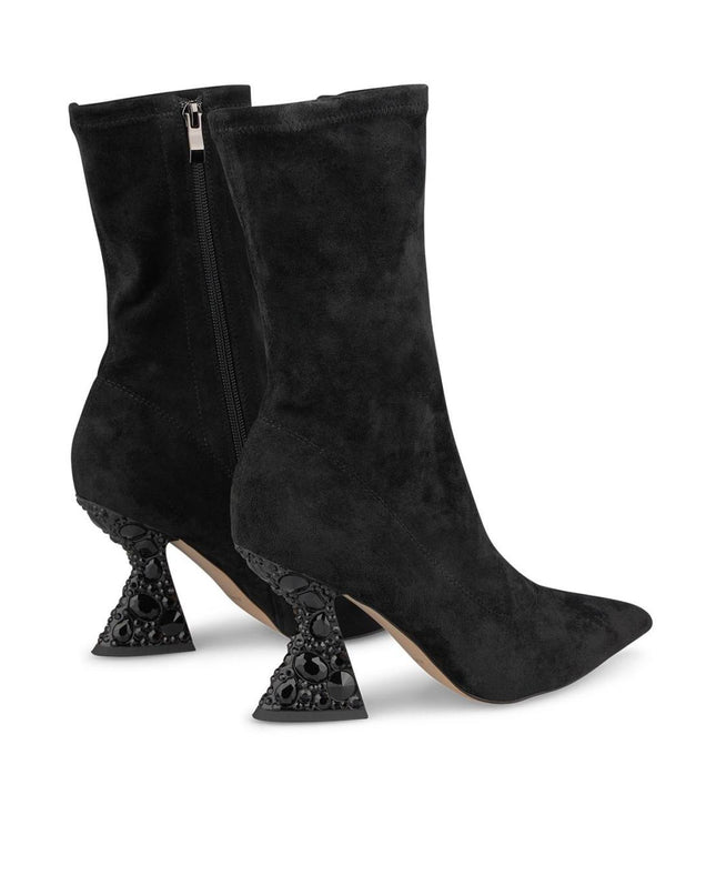 Stivaletto Donna Elasticizzato Nero - MARIO SPATARELLA