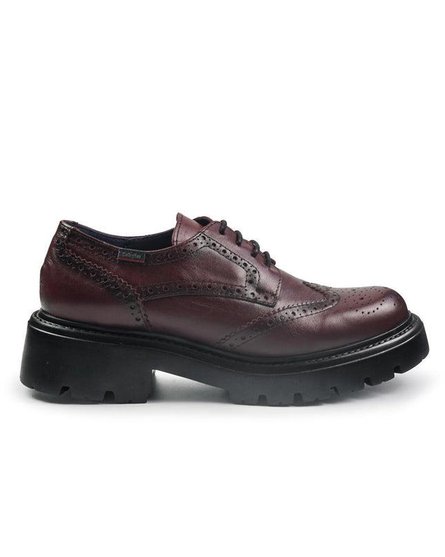 Callaghan Francesine Oxford Donna in Pelle Bordo - MARIO SPATARELLA
